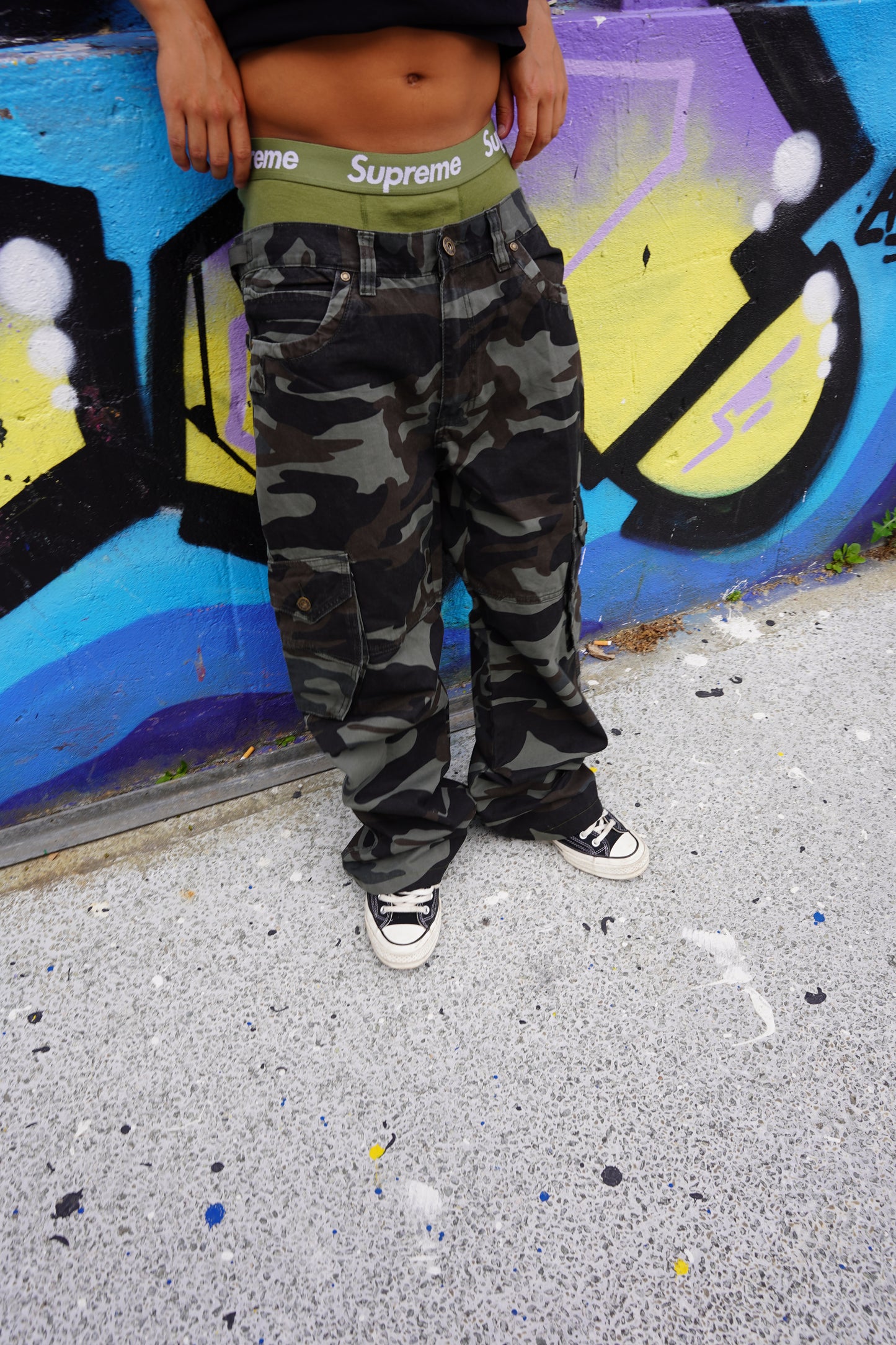CAMO BUKSER W32