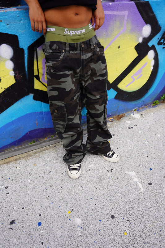 CAMO BUKSER W32