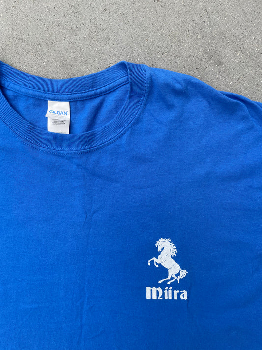 BLÅ VINTAGE T-SHIRT XL