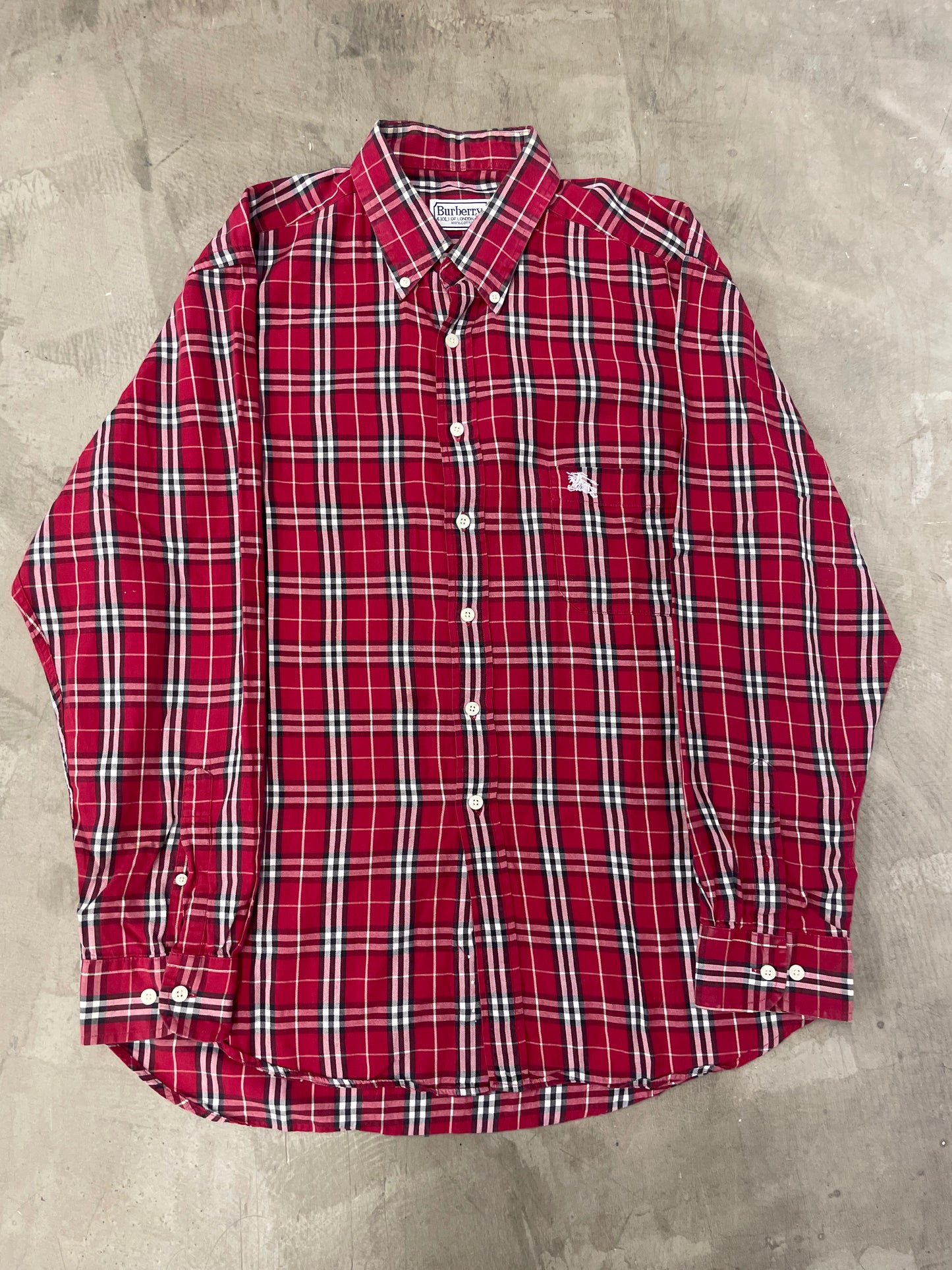 BURBERRY SKJORTE L