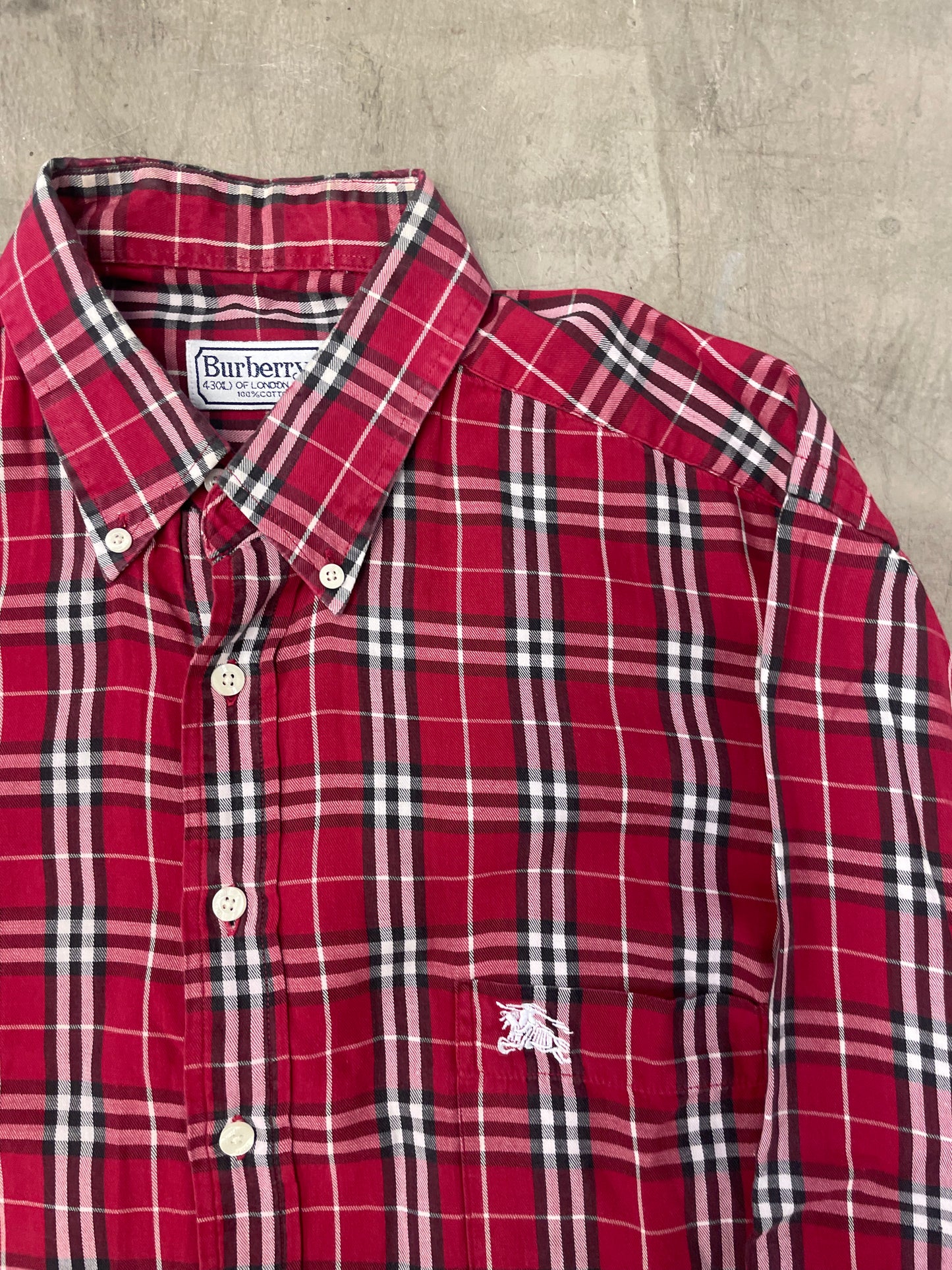 BURBERRY SKJORTE L