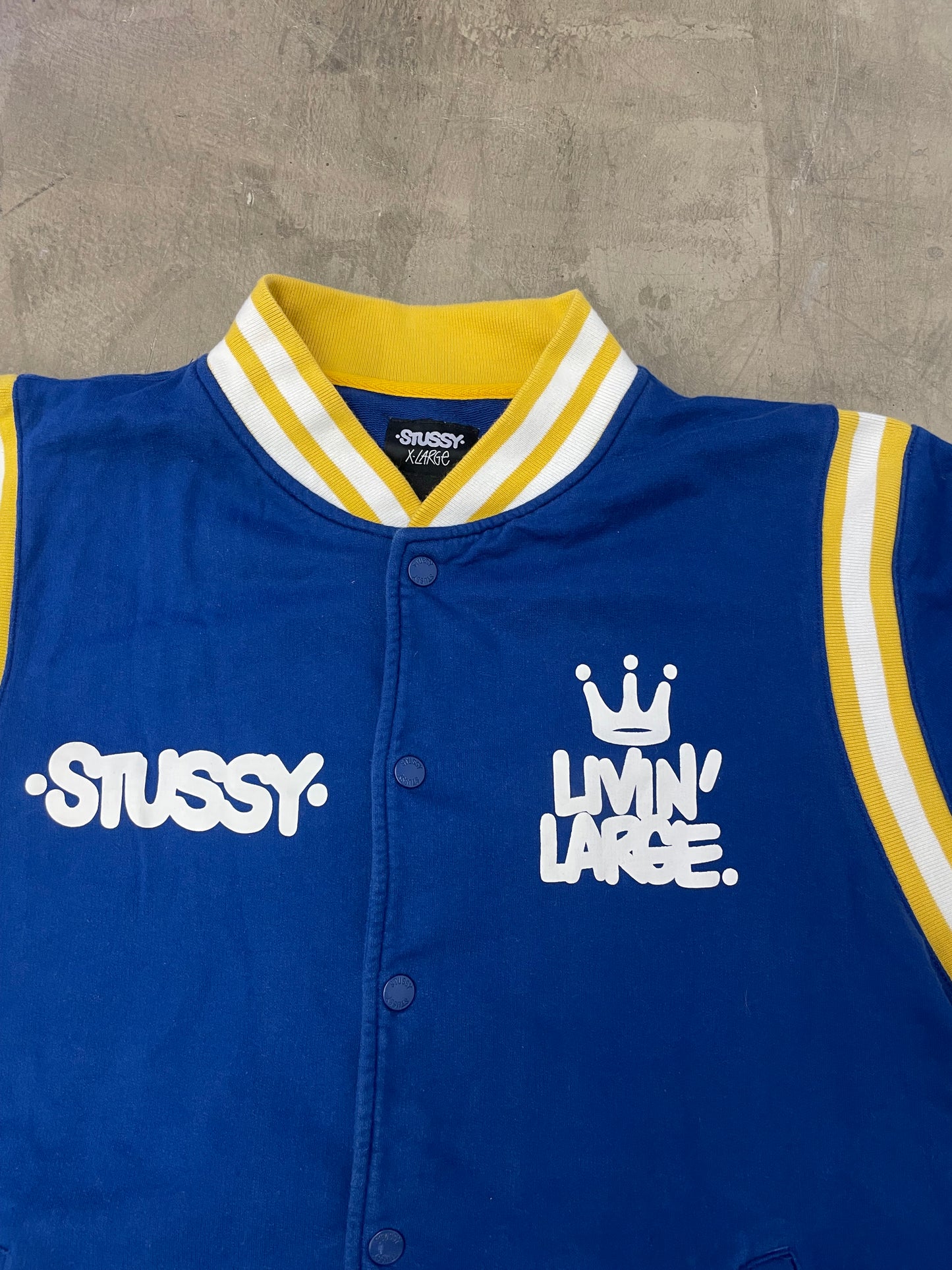 STUSSY VARSITYJAKKE L