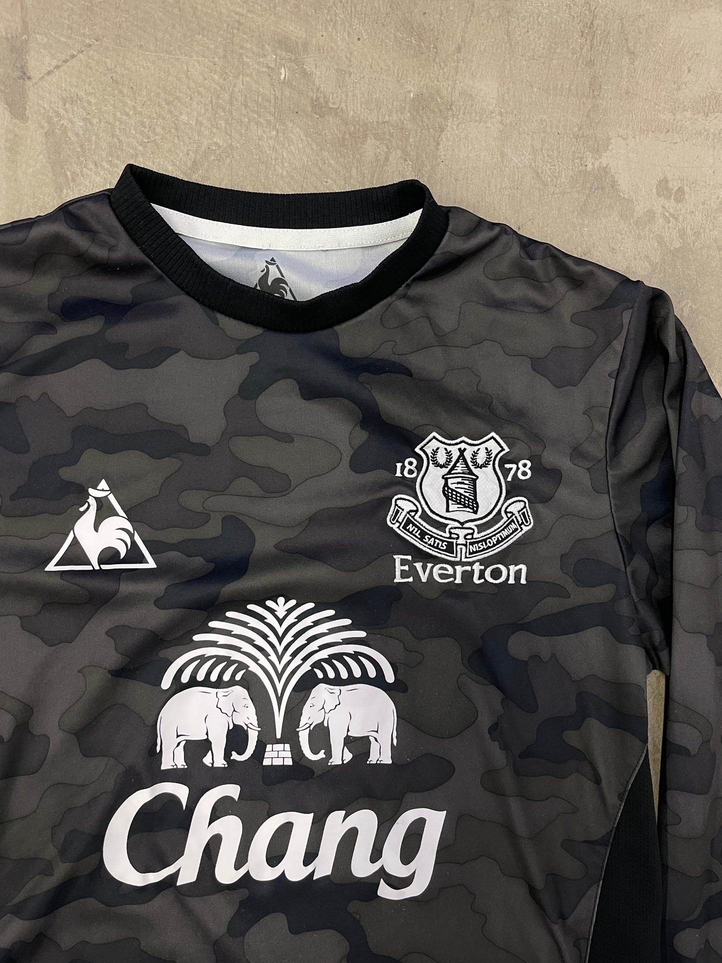 EVERTON CAMO LONGSLEEVE S