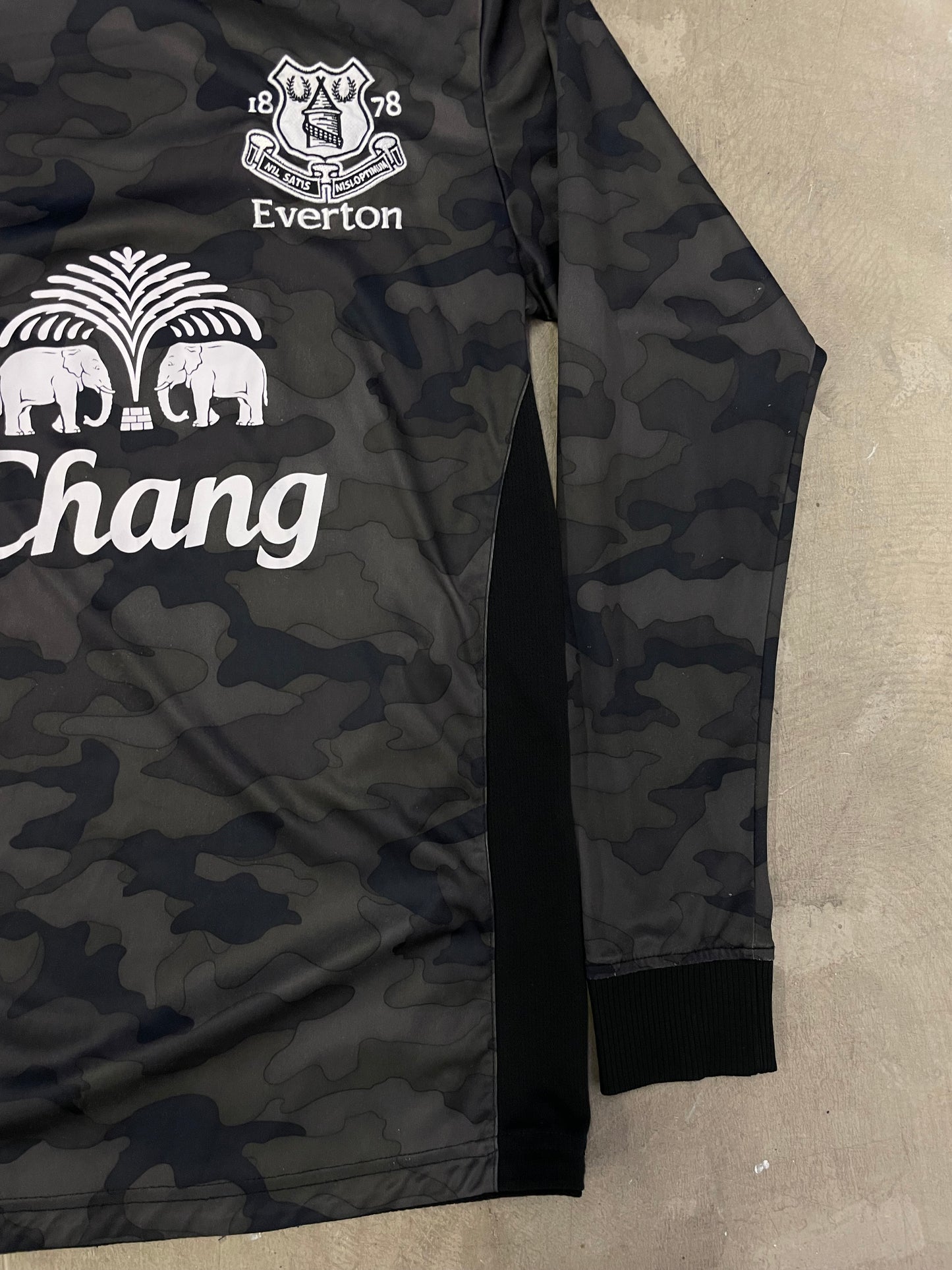 EVERTON CAMO LONGSLEEVE S