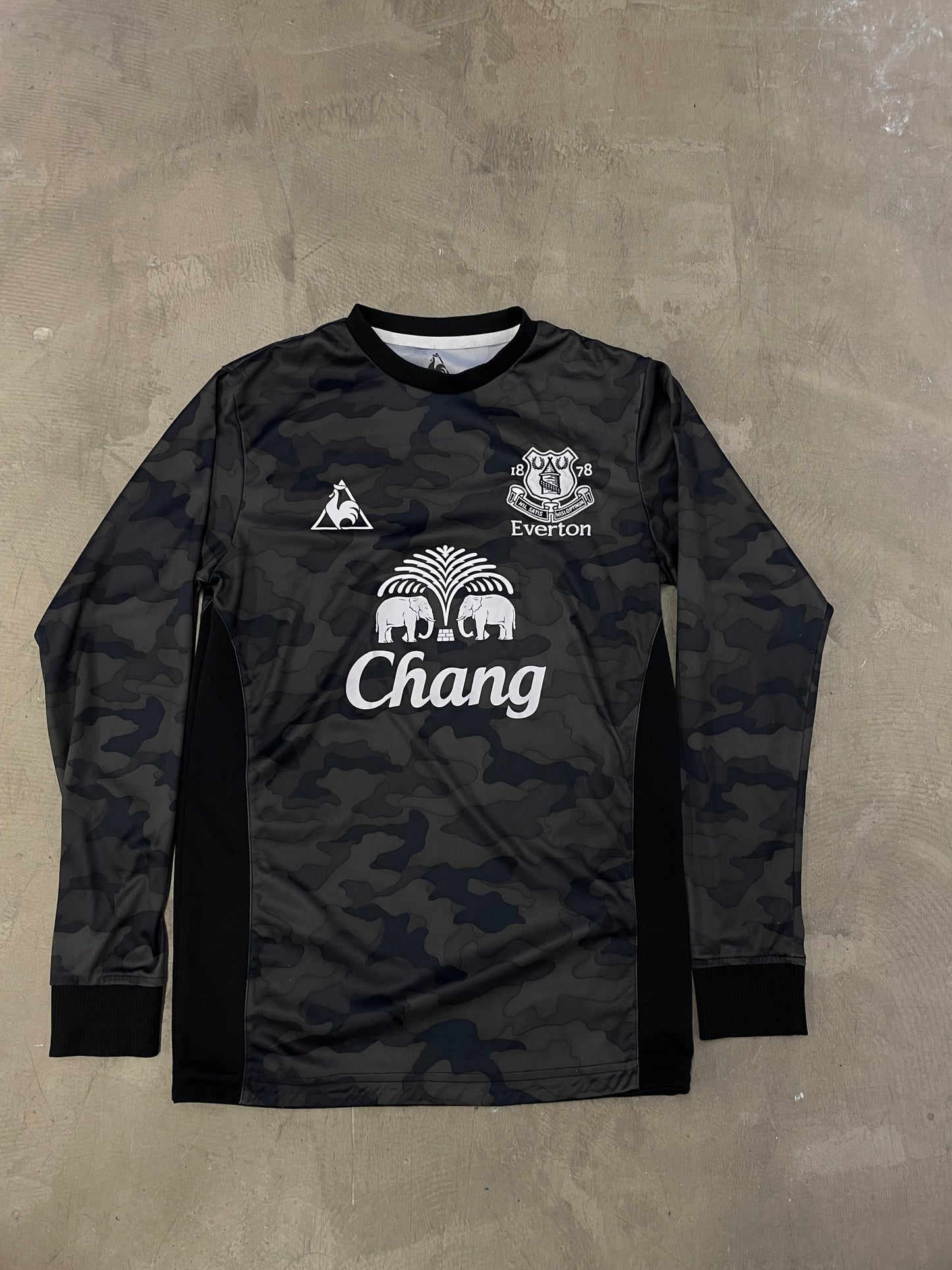 EVERTON CAMO LONGSLEEVE S