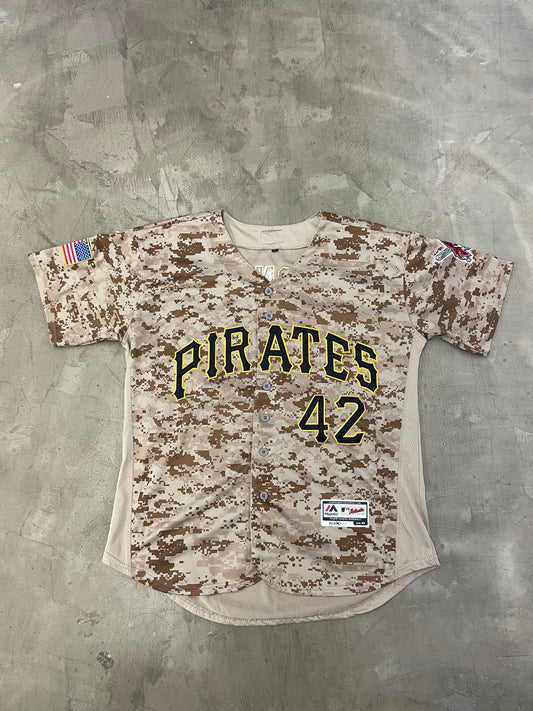 PIRATES CAMO MLB JERSEY