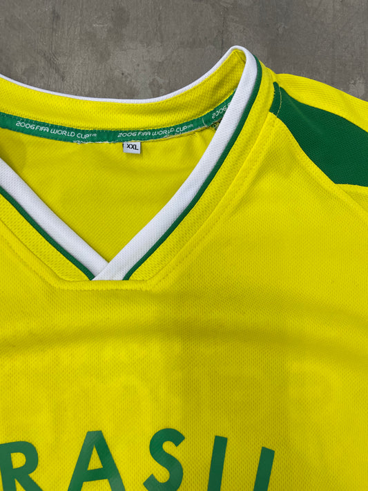 BRASIL WC FODBOLDTRØJE XXL