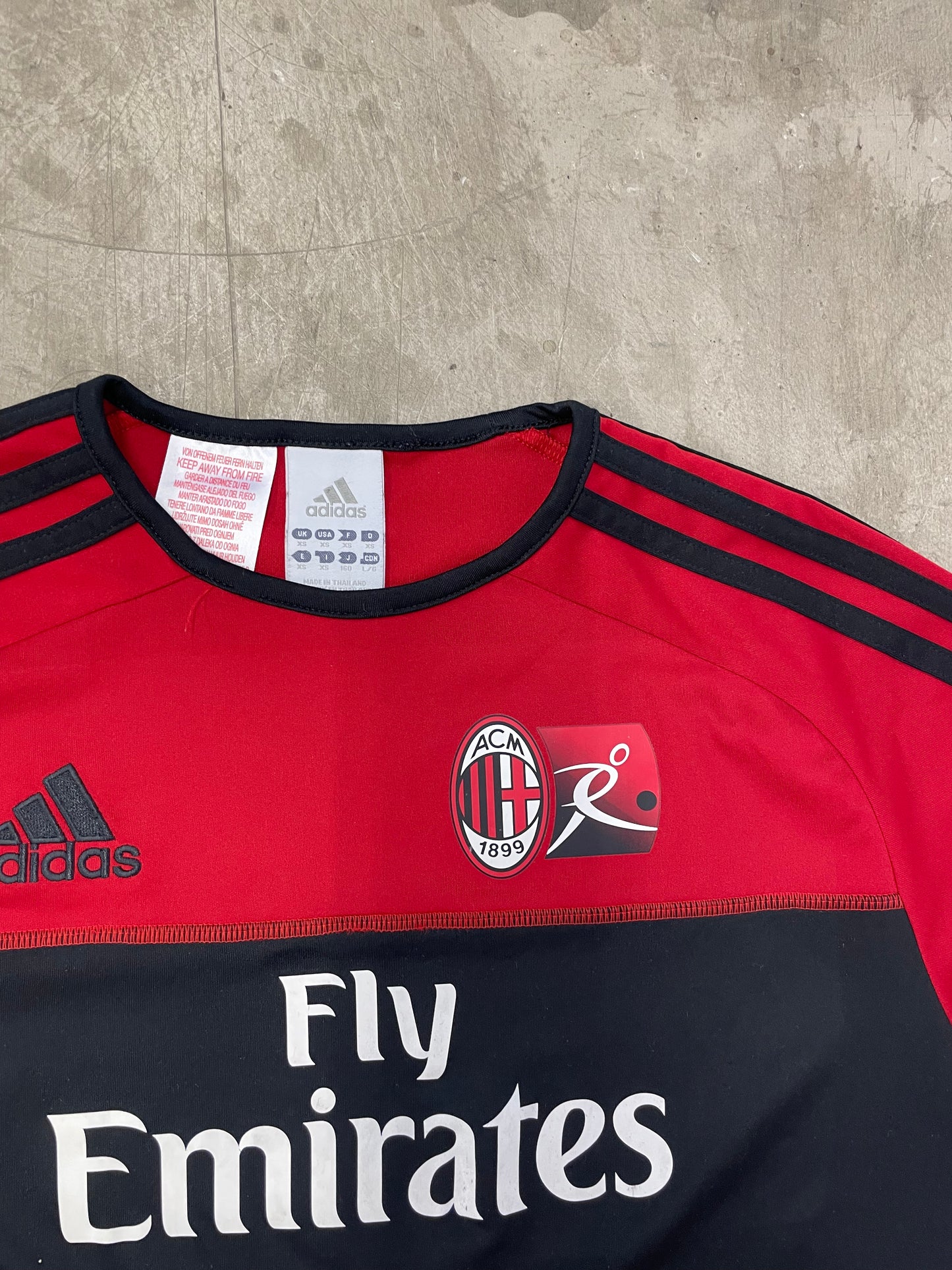 AC MILAN FODBOLDTRØJE XS