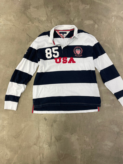 LANGÆRMET TOMMY HILFIGER POLO XL