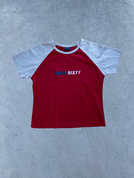 BABY TEE MISS SIXTY RØD XL